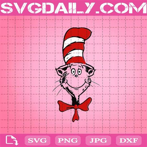 The Cat In The Hat Svg Files