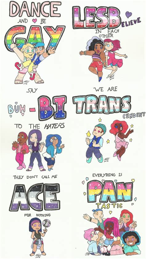 What do the colors on the pride flag mean? LGBTQ mini doodles by Cat-with-a-Crown on DeviantArt