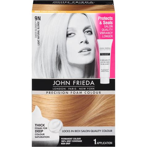 John frieda highlight activating shampoo. John Frieda Precision Foam Colour Sheer Blonde Light ...