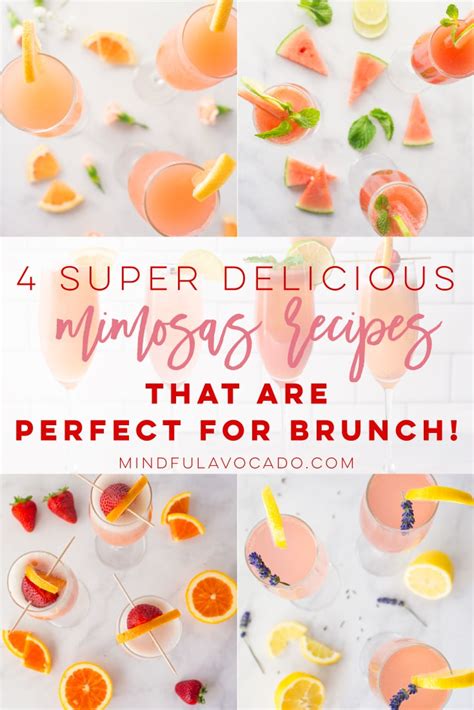 The Best Mimosa Recipe Plus 4 Variations Mindful Avocado