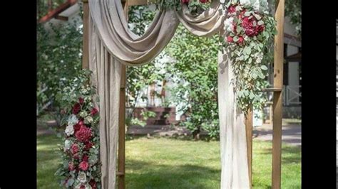 Wedding Arch Floral Design Simple Decorating Ideas Youtube
