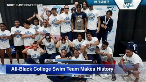 Howard University Swim Team All Black Swimming And Diving Team At Hbcu