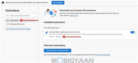 How To Remove Extensions In The New Microsoft Edge Browser Pressboltnews