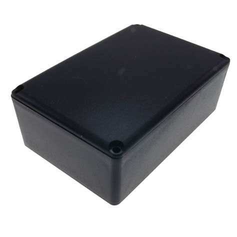 Abs Plastic Black Project Box With Lid Rx2010 Component Shop