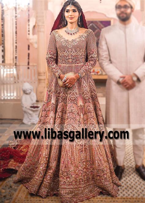 Pakistani Bridal Maxi Collection Bloomfield Hills Faraz Manan Bridal
