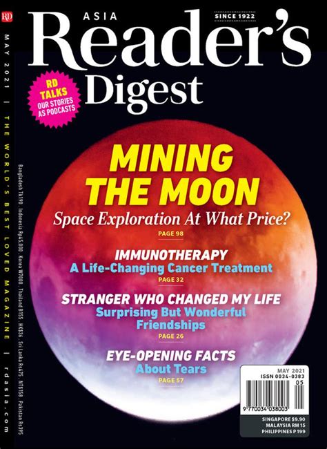 Readers Digest Asia English Edition Magazine Digital Subscription