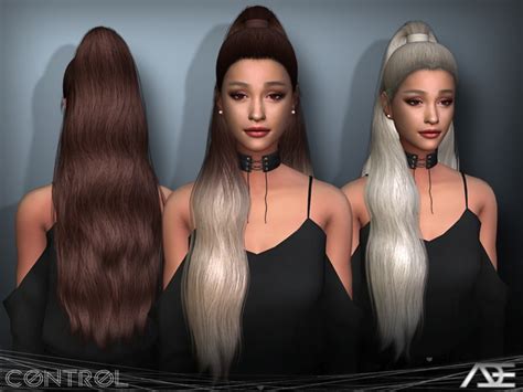 The Sims Resource Control Hair Set By Ade Darma Sims 4 Hairs