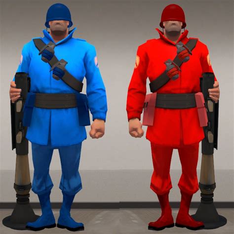Obvious Teams Soldier Team Fortress 2 Mods