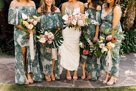 Tropical Beach Wedding With Palm Fronds And Ocean Breeze ⋆ Ruffled