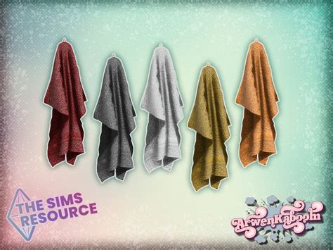 The Sims Resource Glassary Hanging Towel Small