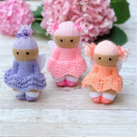 Ravelry Fairy Friends By Esther Braithwaite Knitted Doll Patterns