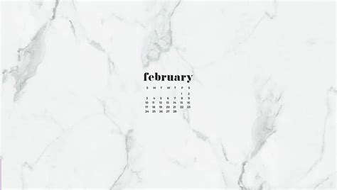 9 Free February Desktop Wallpaper Calendars Download Yours Today