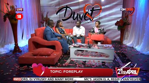 Ghone Tv Duvet We Are Talking About Foreplay In Lovemaking 19042018