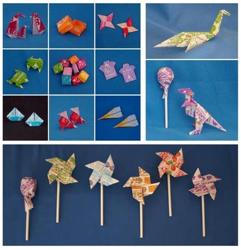 Welcome to my instructable :d here's a little something i had learnt as a child. candy-wrapper-origami | Kids crafts art projects, Origami ...