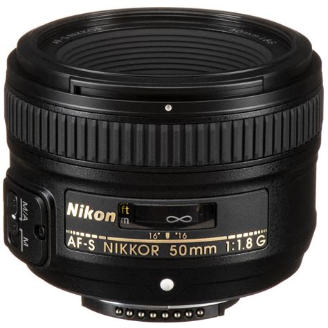 Nikon AF S NIKKOR 50mm F 1 8G Lens 2199 B H Photo Video