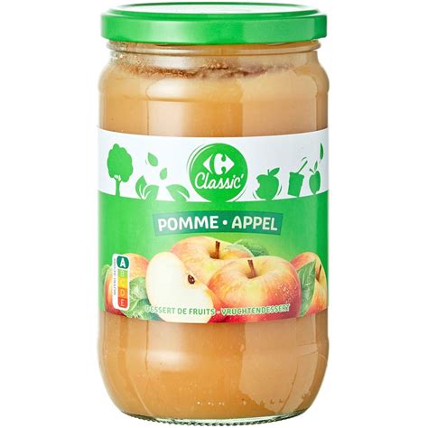 Compote Pomme Carrefour Classic Le Bocal De G Prix Carrefour