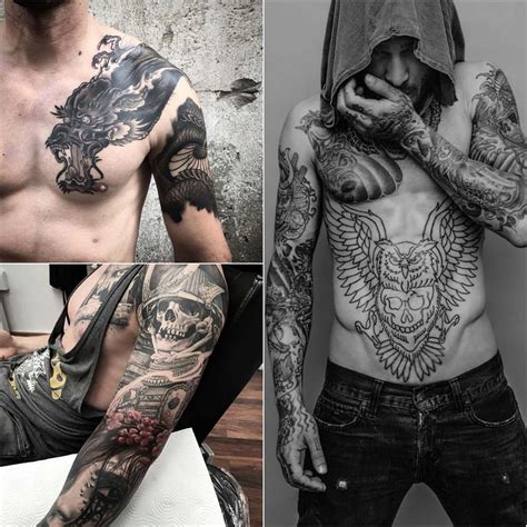 Best Chest Tattoos For Men Chest Tattoo Gallery For Men Tattoo