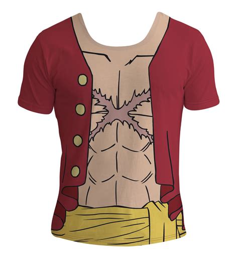 One Piece T Shirt Allover Print Luffy New World Shirts Buy Now In The