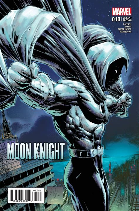 Moon Knight 10 Variant Moon Knight Marvel Comic Books Art