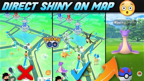 Direct Shiny On Map How To See Direct Shiny In Pokemon Go Get
