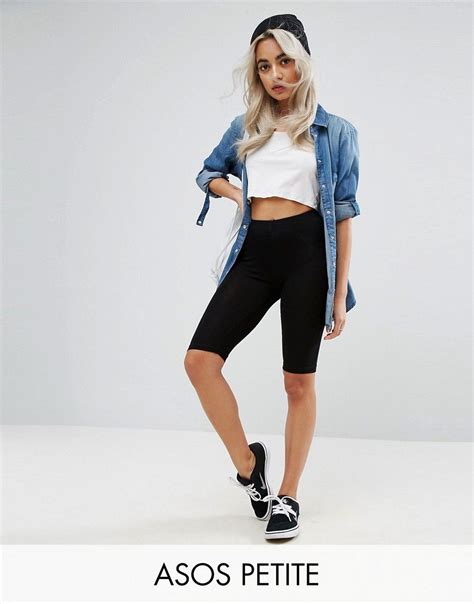 Below, some of the male asos models who have been ghosting you, and their excuses for not texting back. ASOS PETITE Basic Legging Shorts - Black | Basic leggings ...