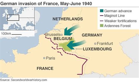 Did you scroll all this way to get facts about france ww2 map? World War II - The Maginot Line | Belgium germany, World ...
