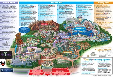 Theme Parks California Map Printable Maps