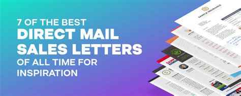 7 of the best direct mail sales letters of all time for inspiration