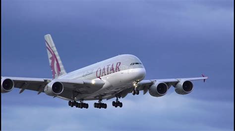 Qatar A380 Landing Retro Roo Ii 737 Fedex Md11 Sydney Airport