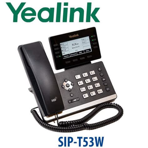 Yealink Sip T53w Ghana Executive Business Phone With Bt And Wifi
