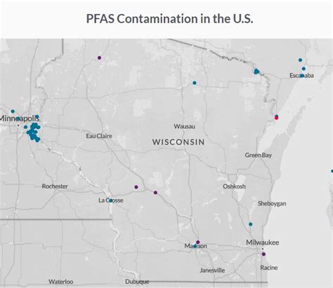 Wisconsin Pfas Map