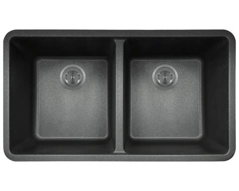 Icon in.svg,.eps,.png and.psd formatshow to edit? 802-Black Double Equal Bowl TruGranite Kitchen Sink