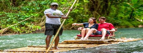 Bamboo Rafting And Limestone Massage Tour Jj Jamaica Tours