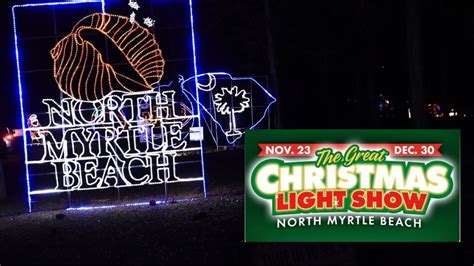 North Myrtle Beach The Great Christmas Light Show And Santas