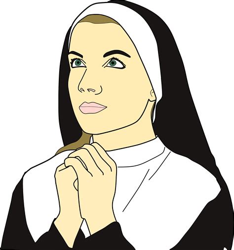 Nun Clipart Animated Nun Animated Transparent Free For Download On