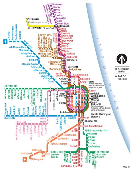 Transit Maps Behind The Scenes Evolution Of The Chicago Cta Rail Map