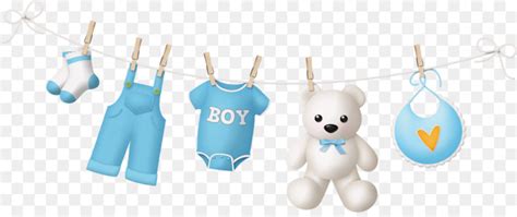 Download High Quality Baby Boy Clipart Clothesline Transparent Png