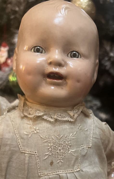 Antique Vintage Doll Eih Co Inc Horsman Baby Dimples Composition Doll