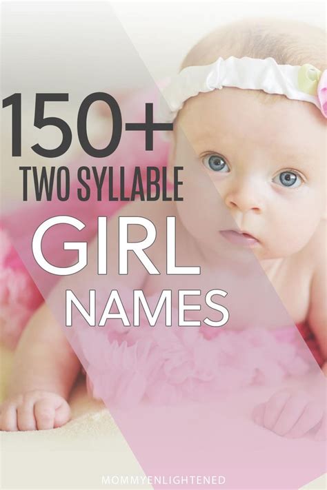Cute Two Syllable Baby Girl Names That You Will Love Two Syllable My