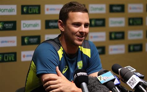 Some have opined josh hazlewood should have shown a bit more class towards the indian star. Josh Hazlewood 'nervous' over Australia's World Cup squad call