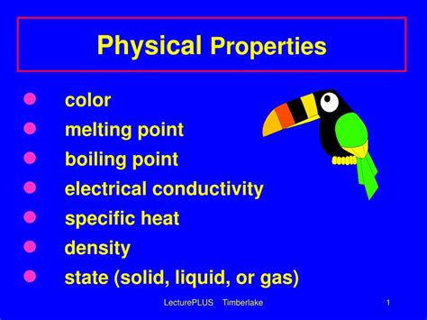 Ppt Physical Properties Powerpoint Presentation Free Download Id