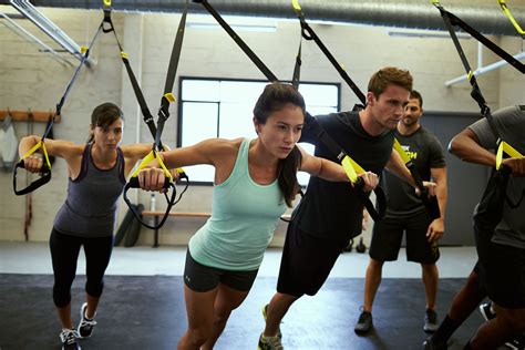 This relatively new method for working out involves using your body weight in conjunction with adjustable straps for your hands or your feet. TRX GROUP SUSPENSION TRAINING COURSE