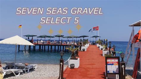 Турция Seven Seas Gravel Select Gravel Hotels Kemer 5 Пляж и