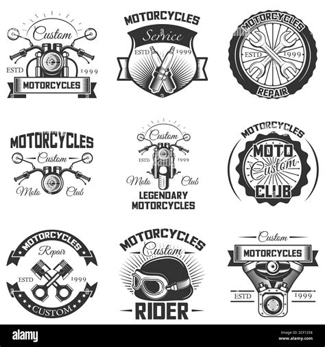 Vector Conjunto De Emblemas Etiquetas Insignias Y Logotipos De