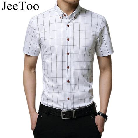 Buy Famous Brand Men Shirt Short Sleeve Mens Shirts