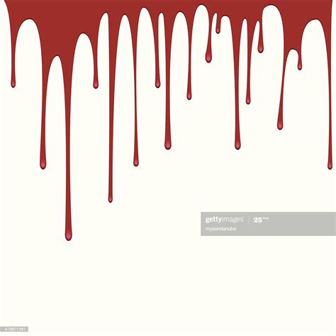 Vector Blood Dripping Background High Res Vector Graphic