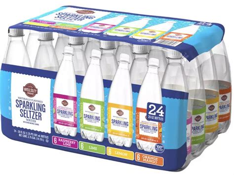 Wellsley Farms Sparkling Seltzer Variety Pack 24 X 20 Oz —