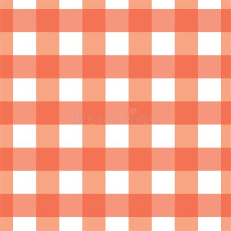 Seamless Picnic Tablecloth Pattern Stock Vector Illustration Of