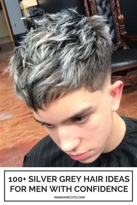 Pin On Gray Hairstyles For Men