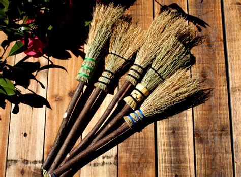 Altar Broom Natural Ceremonial Witch Besom Enchanted Etsy